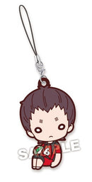 Shohei Fukunaga Haikyu Nitotan Nekoma Koukou Uniform Rubber Mascot Strap