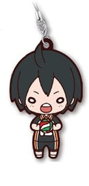 Tadashi Yamaguchi Haikyu Nitotan Karasuno Uniform Rubber Mascot Strap