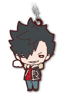 Tetsuro Kuroo Haikyu Nitotan Winter Casual Rubber Mascot Strap