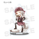 Myuri Wolf and Parchment: New Theory Spice & Wolf Trading Acrylic Stand Keychain