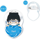 Yuri Katsuki Yuri on Ice Kigurumi Badge Pin