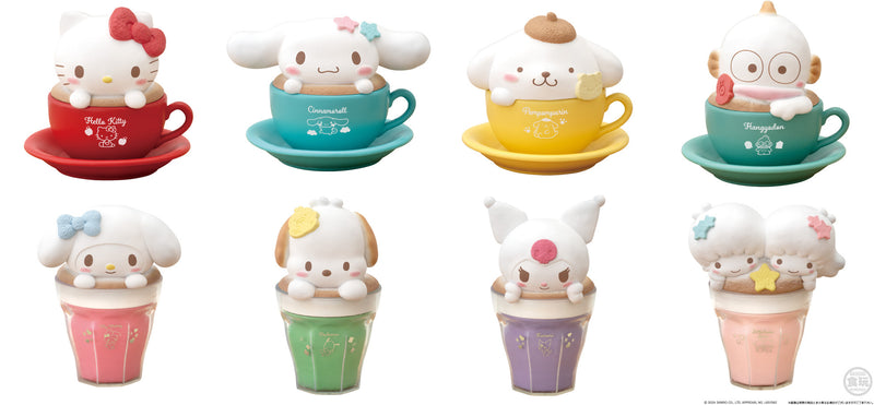 Kuromi Blueberry Latte Sanrio Chalatte Figure