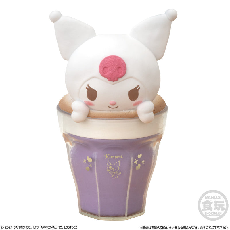 Kuromi Blueberry Latte Sanrio Chalatte Figure