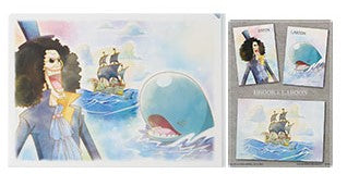 Brook & Laboon Clear File & Sticker Set One Piece Emotional Stories 2 Ichibankuji