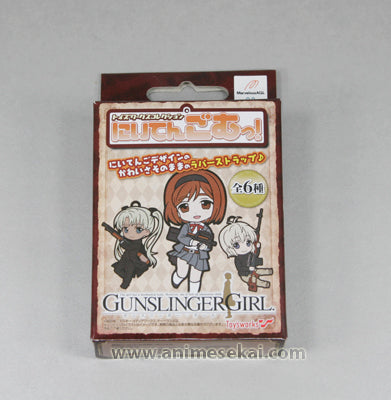 GUNSLINGER GIRL にいてんごむっ！ラバスト　全6種セット GUNSLINGER GIRL にいてんごむっ！ラバスト 全6種セット も*ぎ様