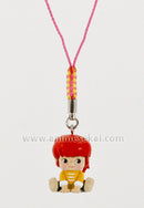 Female Ranma 1/2 x Kewpie Netsuke Phone Strap