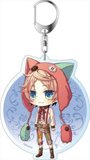 Yu Library Cross Infinite Big Keyring