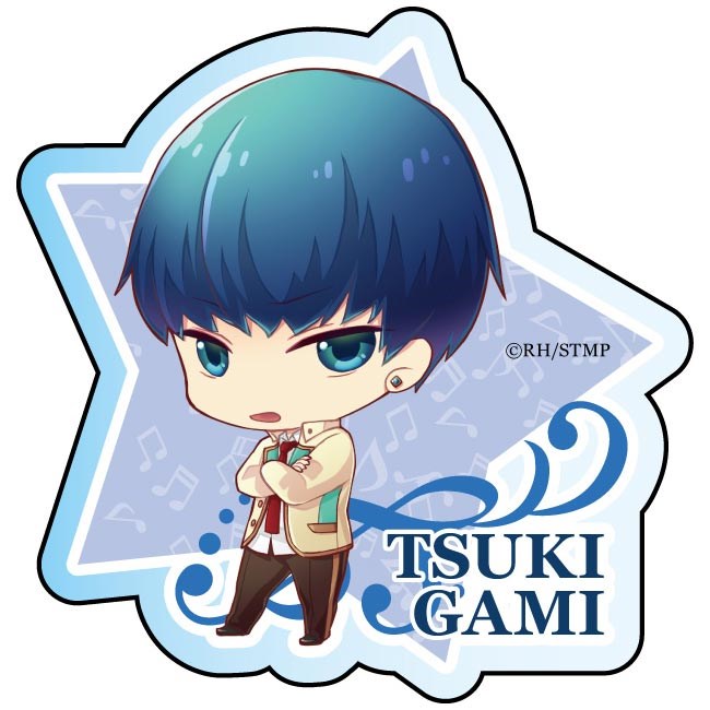 Kaito Tsukigami Star-mu Acrylic Badge