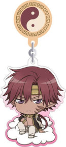 Kougaiji Saiyuki Reload Blast Swing Badge Keychain