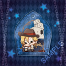 Mikuni Arisuin & Jeje Servamp Buranko Acrylic Ball Chain Collection Keychain