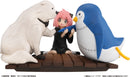 Anya, Bond, & Penguin Spy x Family 2 Petit Rama Figure