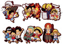 Monkey D. Luffy & Portgas D. Ace One Piece Luffy Special Buddy Colle Rubber Mascot