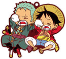 Monkey D. Luffy & Roronoa Zoro One Piece Luffy Special Buddy Colle Rubber Mascot
