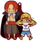 Monkey D. Luffy & Shanks One Piece Luffy Special Buddy Colle Rubber Mascot