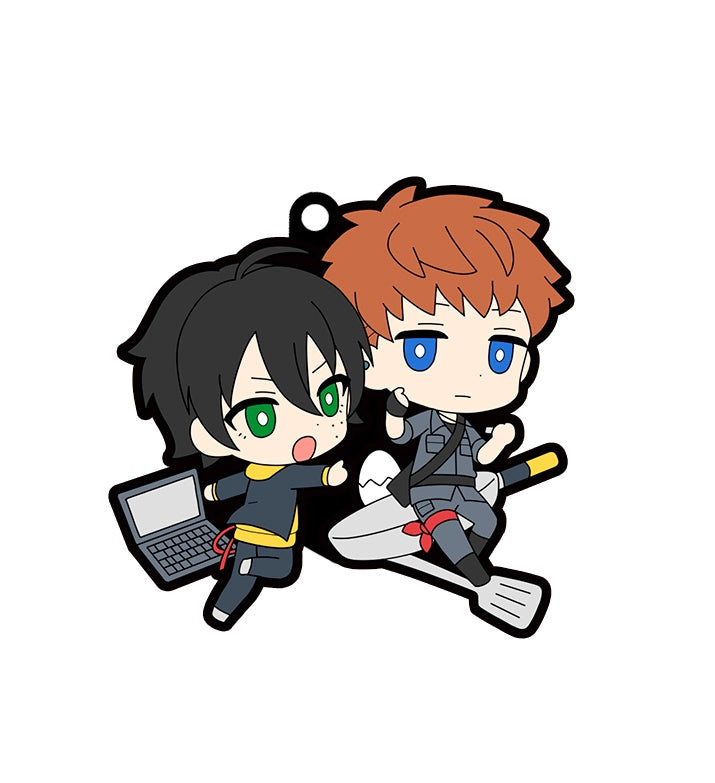 Rio Mason Busujima & Saburo Yamada Hypnosis Mic Buddy Colle VS Rubber Mascot