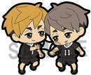 Yu Miya & Osamu Miya Haikyu Buddy Colle Rubber Mascot Keychain