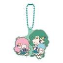 Sailor Neptune & Lala Sailor Moon Cosmos The Movie x Sanrio Rubber Keychain