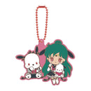 Sailor Pluto & Pochacco Sailor Moon Cosmos The Movie x Sanrio Rubber Keychain