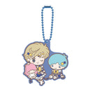 Sailor Uranus & Kiki Sailor Moon Cosmos The Movie x Sanrio Rubber Keychain