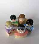 Attack on Titan Petit Birthday Cake 5pc Figure Set
