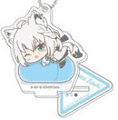 Shirakami Fubuki Hololive Hug Meets Stand Mini Acrylic Keychain