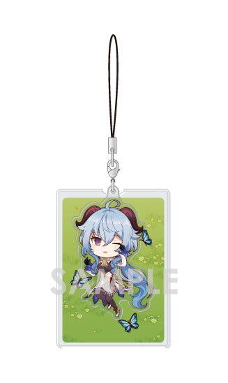 Ganyu Genshin Impact Goodnight Oyasumi Acrylic Strap