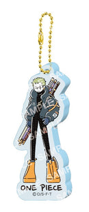 Zoro One Piece Acrylic Keychain Yurustyle 1st Edition Keychain