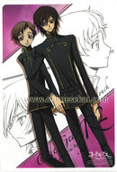 Lelouch & Rolo Code Geass Lelouch of the Rebellion R2 Jumbo Carddass Ex