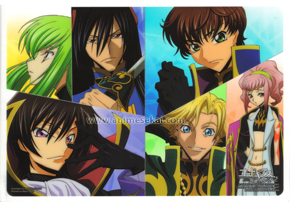 Code Geass Panel Code Geass Group Panel Lelouch of the Rebellion R2 Jumbo Carddass EX 2