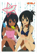 Mio Akiyama & Azusa Nakano (Ice Cream ver.) K-On! Jumbo Carddass Ex Art Print