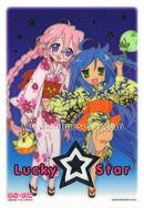 Konata & Miyuki Kimono Lucky Star Art Print