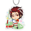 All Out Deformation Acrylic Keychain