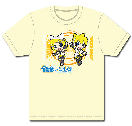 Rin & Len Kagamine Vocaloid Yellow Shirt