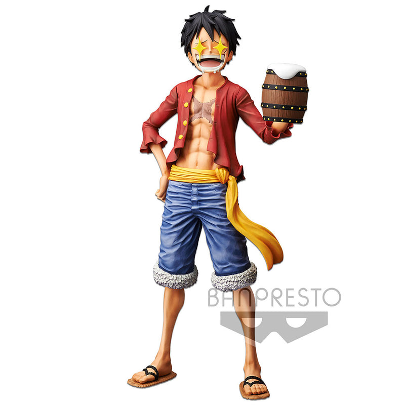 Monkey D. Luffy Grandista Nero Figure