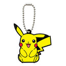Pikachu Pokemon XY & Z Rubber Mascot Keychain
