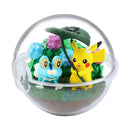 Pikachu & Froakie Pokemon Terrarium Collection Four Seasons Figure