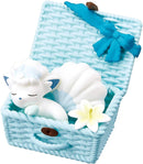 Alolan Vulpix Pokemon Utatane Basket Figure