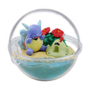 Wartortle & Sandygast Pokemon Terrarium Collection Four Seasons Figure
