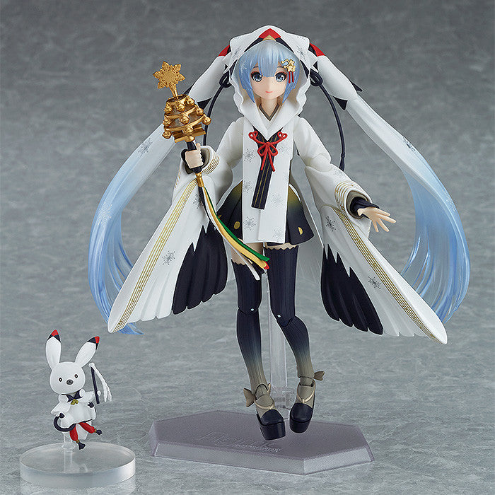 figma Snow Miku: Crane Priestess Ver. Action Figure No.EX-045