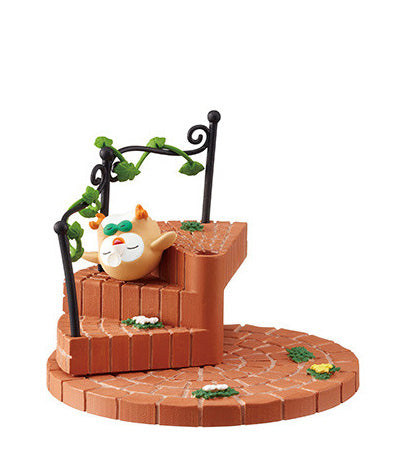 Rowlet Pokemon Tsunagete Kawaii! Pokemon Stairs Figure