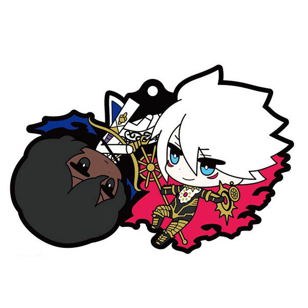 Archer/Arjuna & Lancer/Karna Fate/Grand Order Rubber Mascot Buddy Colle Keychain
