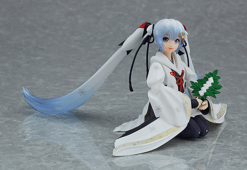 figma Snow Miku: Crane Priestess Ver. Action Figure No.EX-045