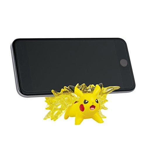 Pikachu 10-Man Volt Smartphone Stand Pokemon Useful Desktop Figure